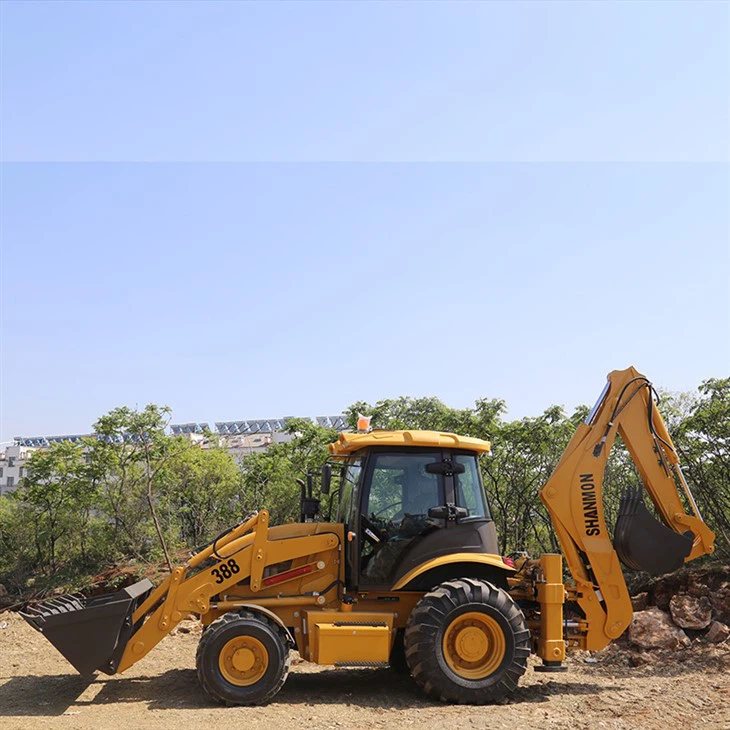 4×4 Compact Tractor Loader Backhoe