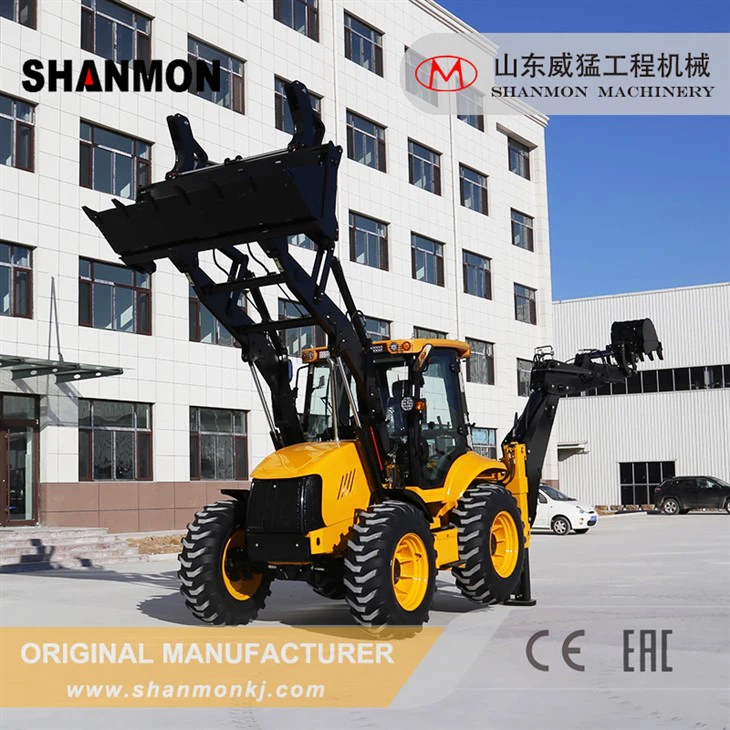 2.5 Ton 4*4 Drive Backhoe Loader
