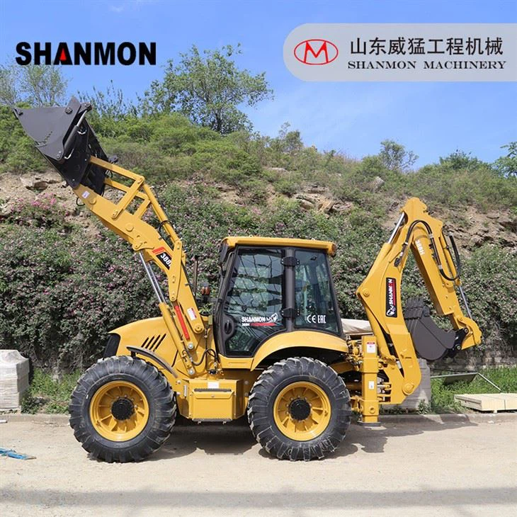 2.5 Ton 4*4 Drive Backhoe Loader